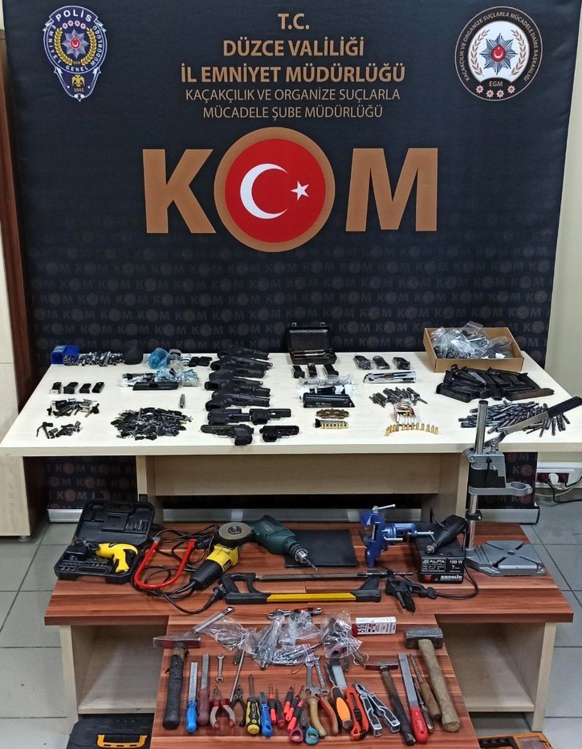 Yapılan baskında ortaya çıkanlar şaşırttı