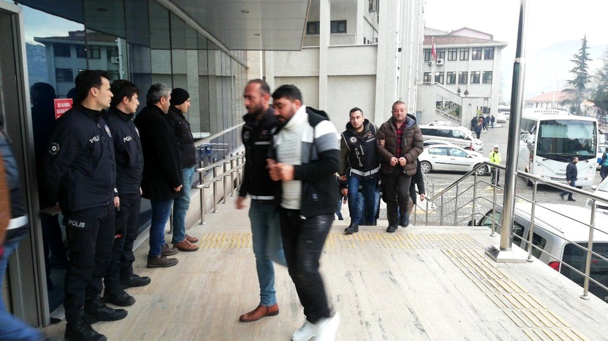 Zonguldak\'ta tefeci operasyonu: 11 şüpheli adliyede