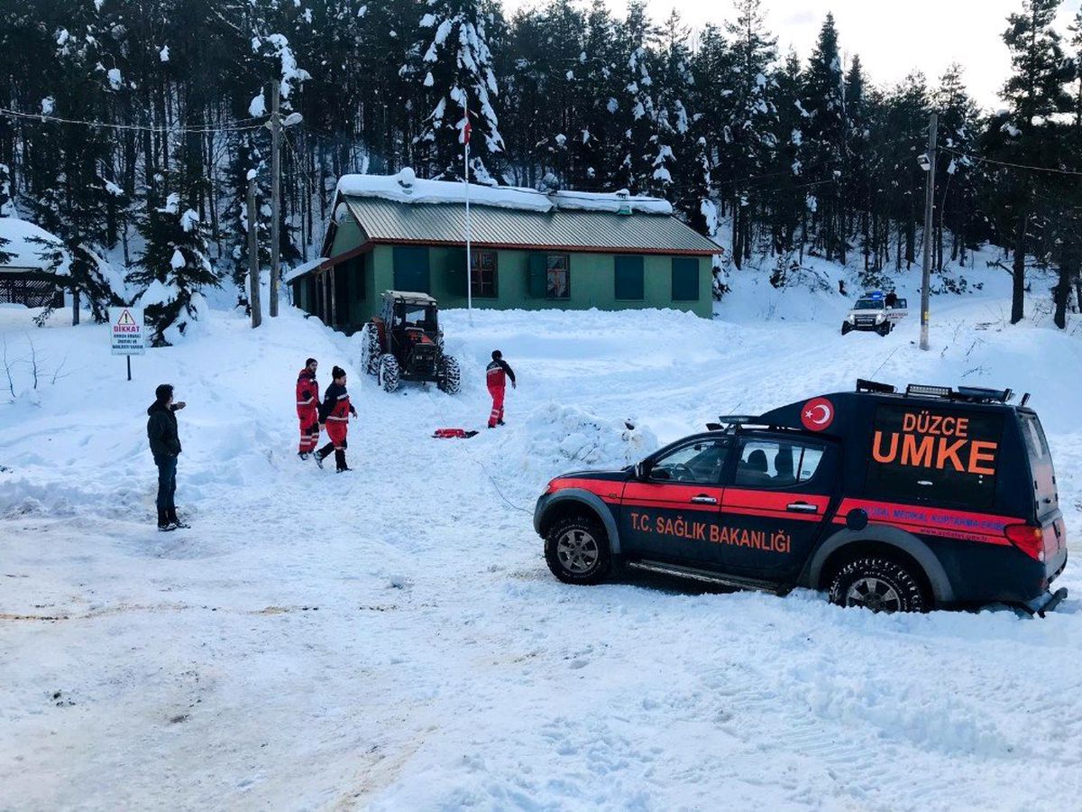 112 ve UMKE sürücüleri offroadcuları aratmadı