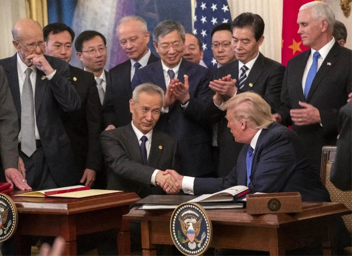 ABD ile Çin arasında ticaret savaşının bitirilmesi yönünde ilk imza