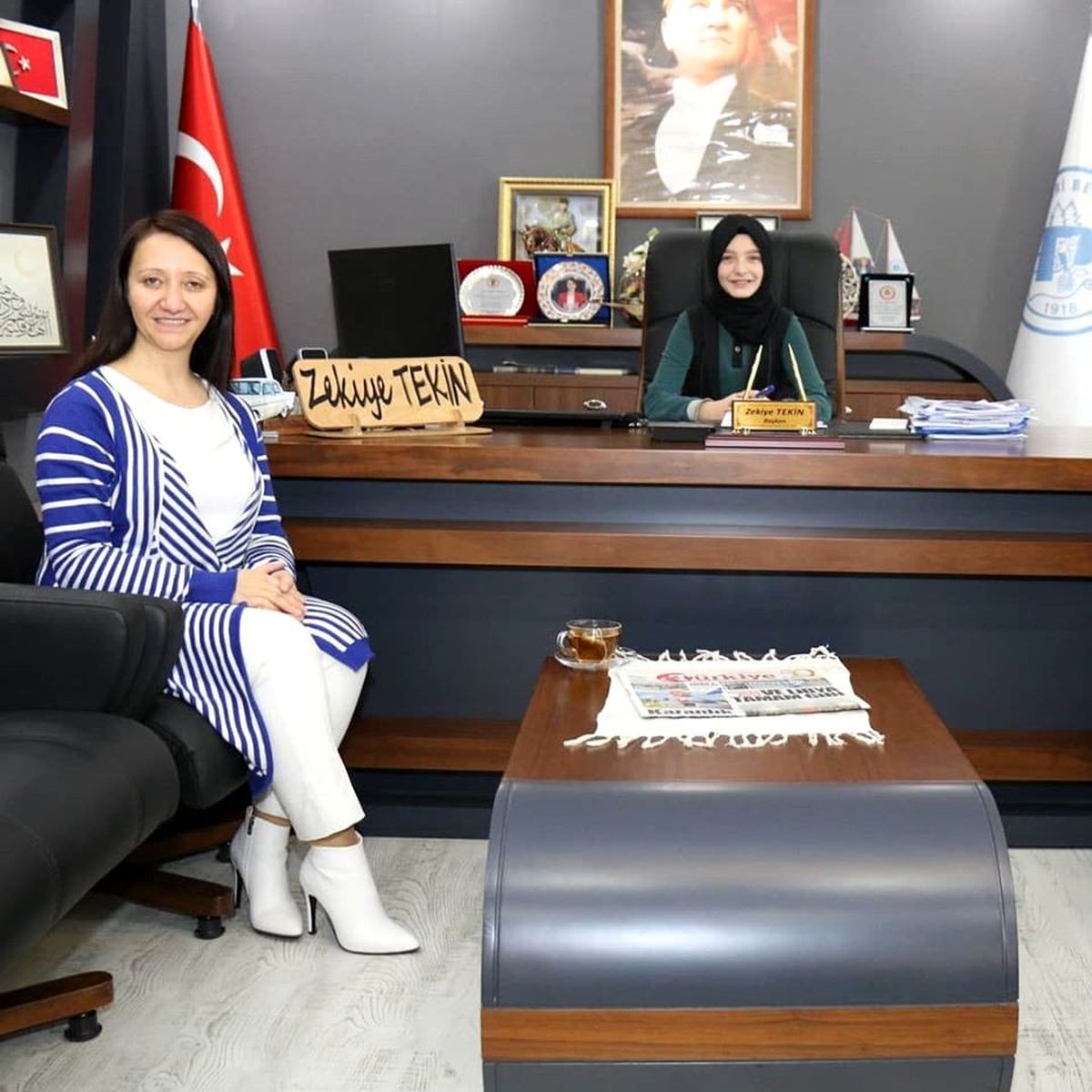Bir günlüğüne temsili belediye başkanı oldu