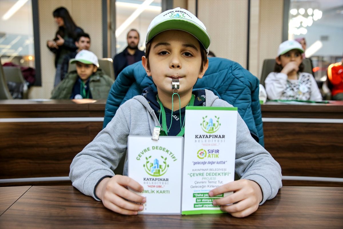 Çevreyi kirletenleri "minik dedektifler" uyaracak