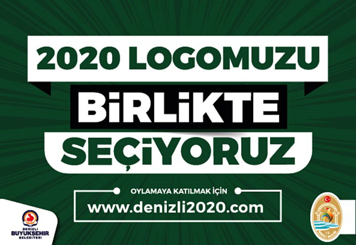 Denizlililer 2020 logosunu seçiyor