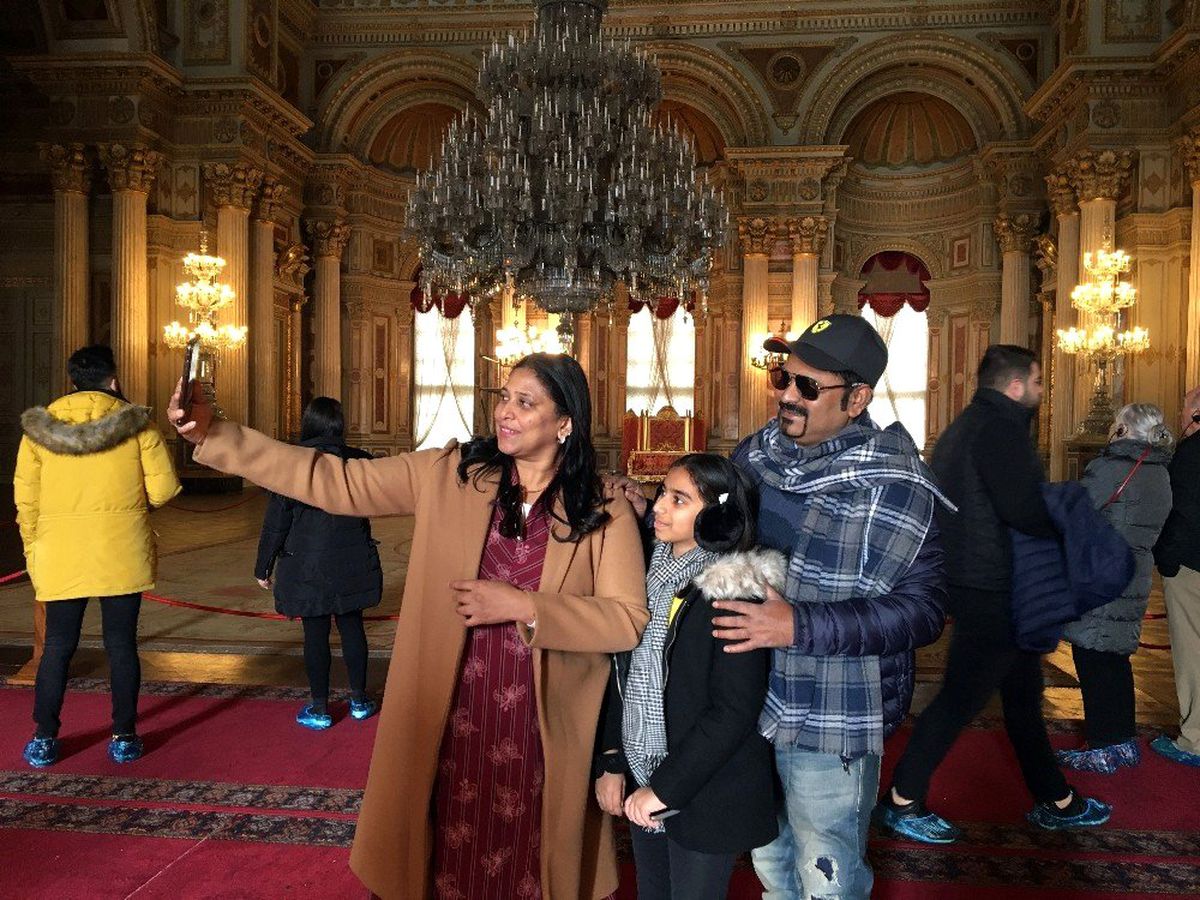 Dolmabahçe Sarayı\'nda "Müzede Selfie Günü" etkinliği