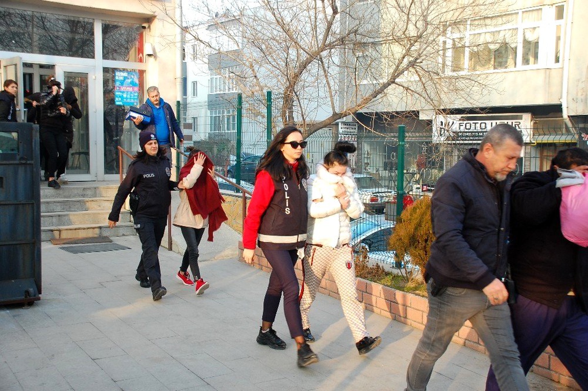 Edirne\'de fuhuş operasyonunda 7 gözaltı