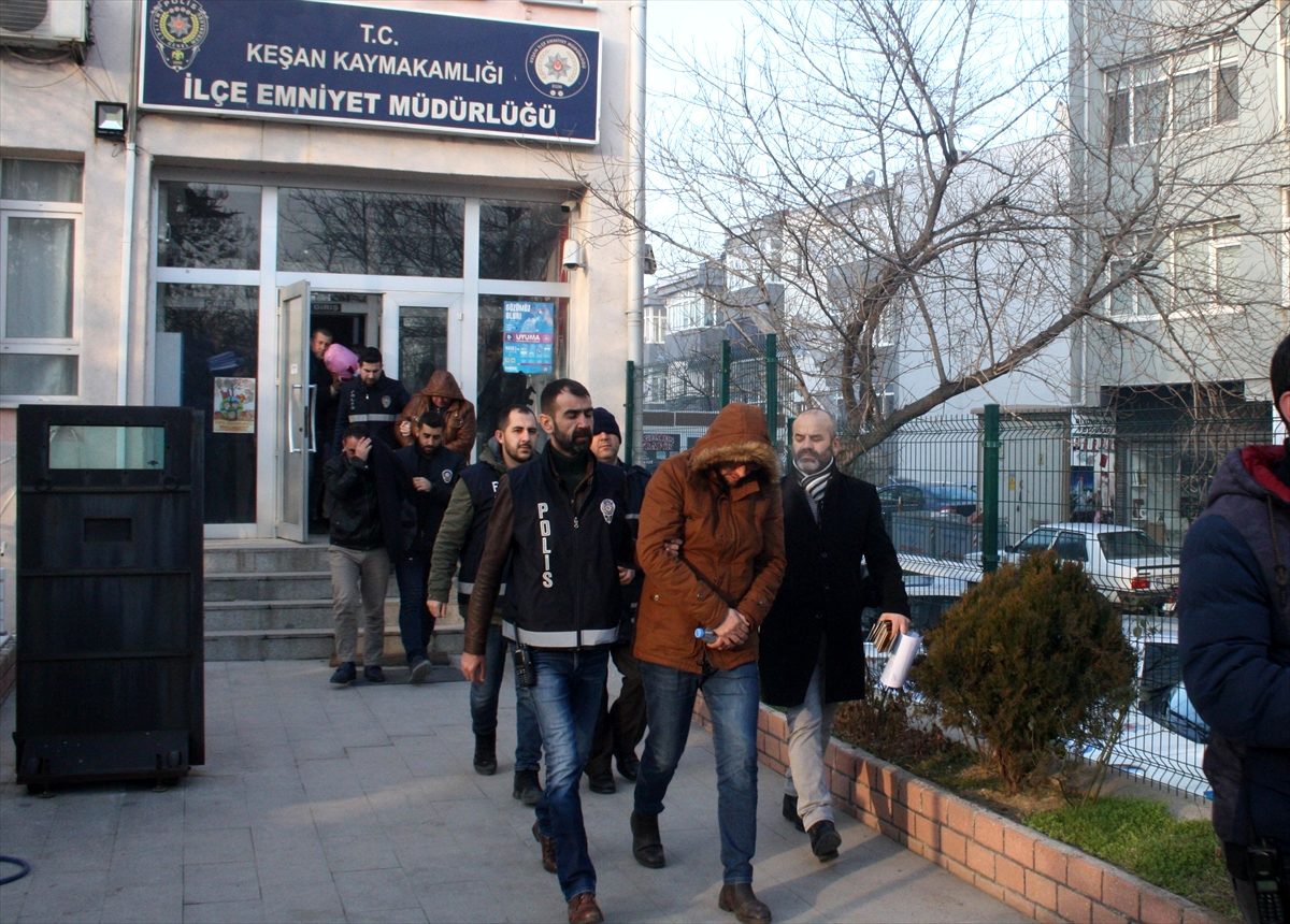 Edirne\'de fuhuş operasyonunda gözaltına alınan 7 şüpheli tutuklandı