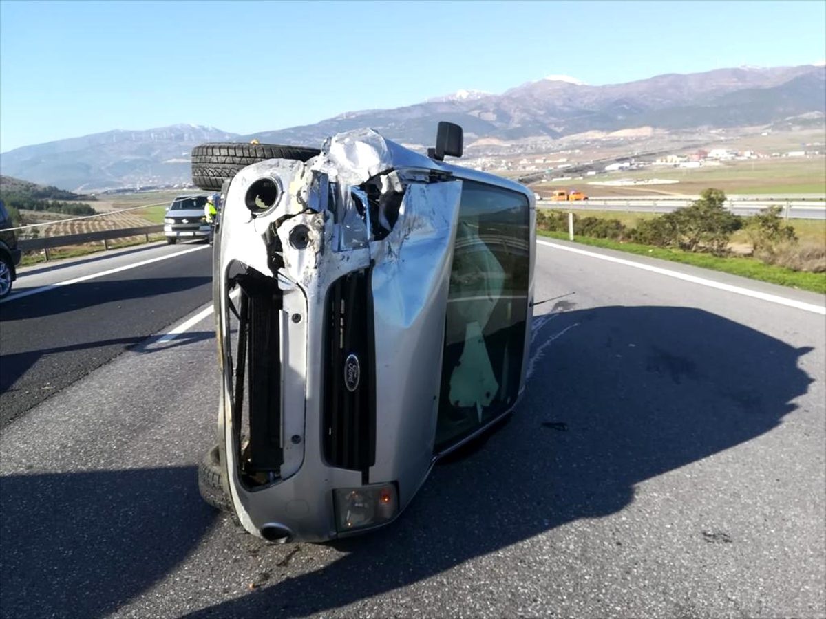 Gaziantep\'te zincirleme trafik kazası: 1 yaralı