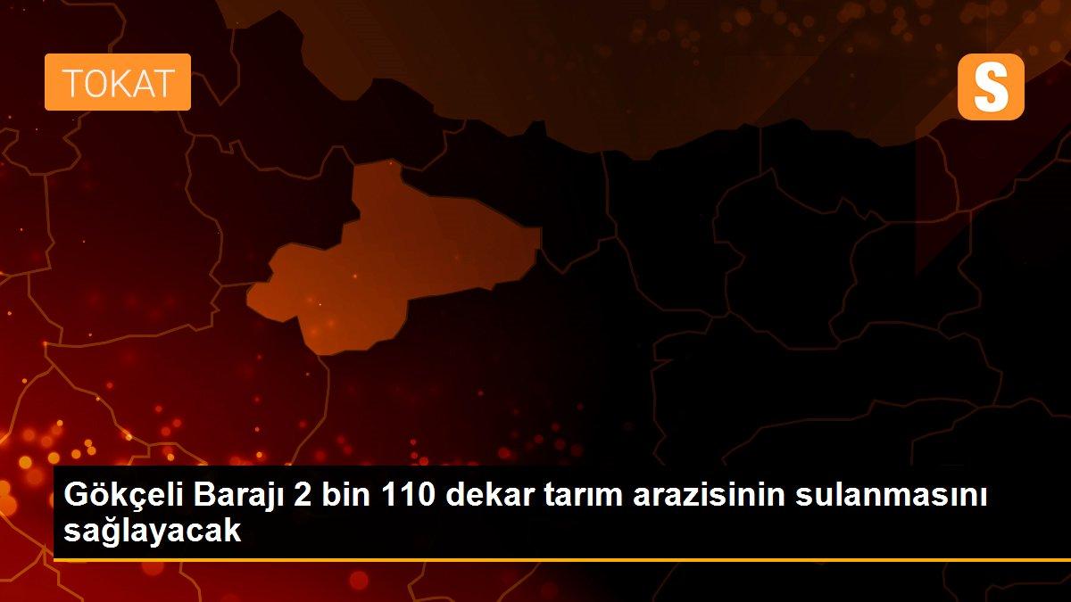 Gökçeli Barajı 2 bin 110 dekar tarım arazisinin sulanmasını sağlayacak