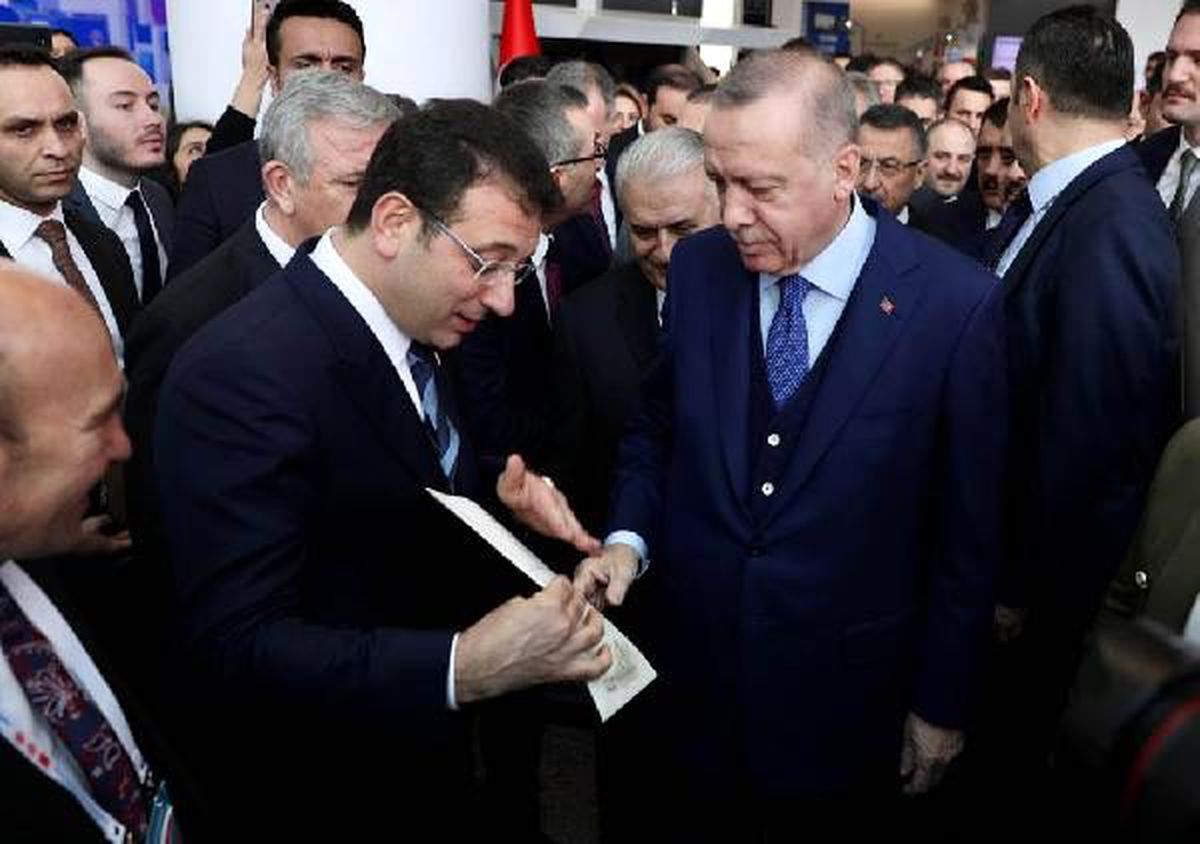 İmamoğlu, Cumhurbaşkanı Erdoğan\'a 4 sayfalık mektup verdi