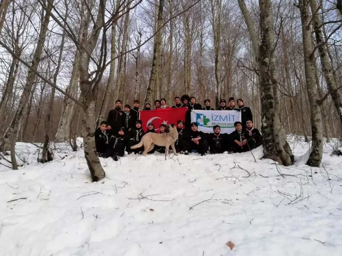 İzmit Belediyesporlu izciler kış kampına hazırlandı