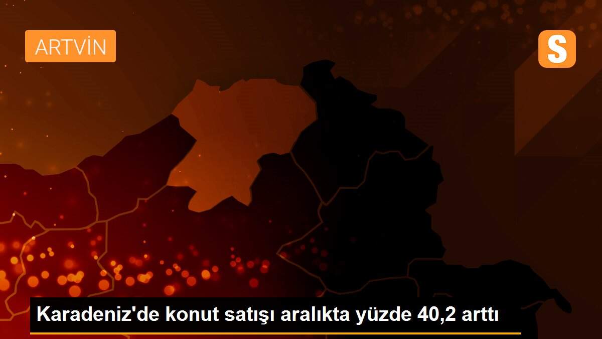 Karadeniz\'de konut satışı aralıkta yüzde 40,2 arttı