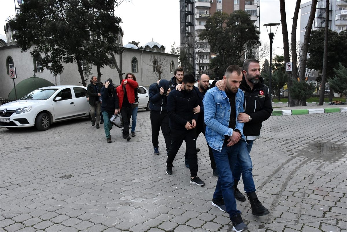 Samsun\'daki uyuşturucu operasyonunda 5 tutuklama