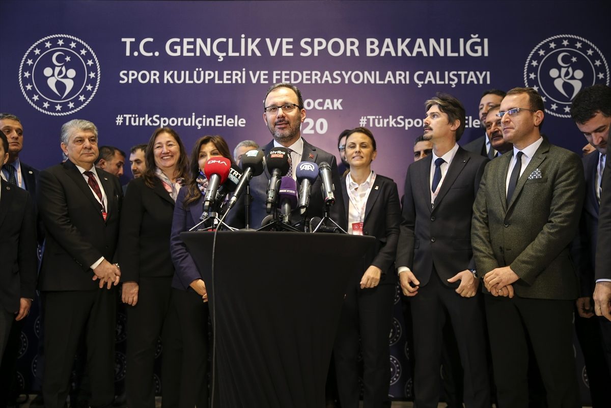 Spor Kulüpleri ve Federasyonları Çalıştayı