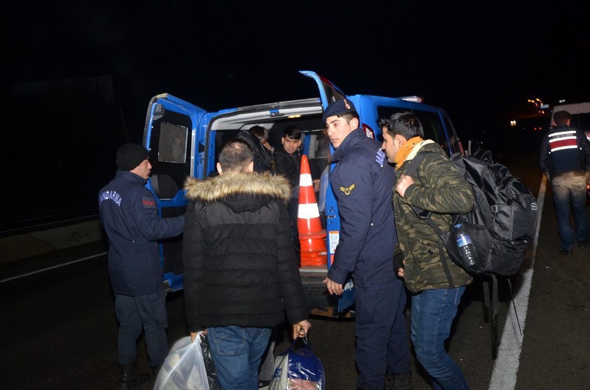 Tekirdağ\'da 20 düzensiz göçmen yakalandı
