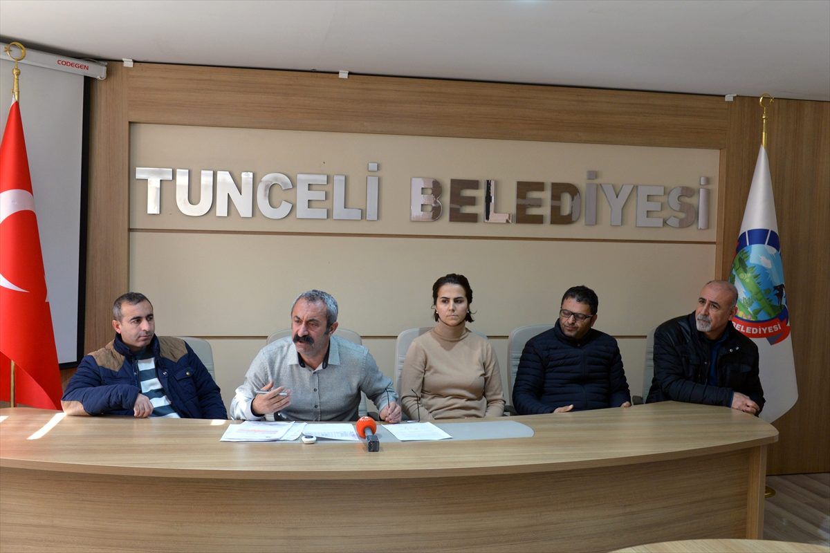 Tunceli Belediye Başkanı Maçoğlu\'dan "belediye hesaplarına bloke" açıklaması Açıklaması