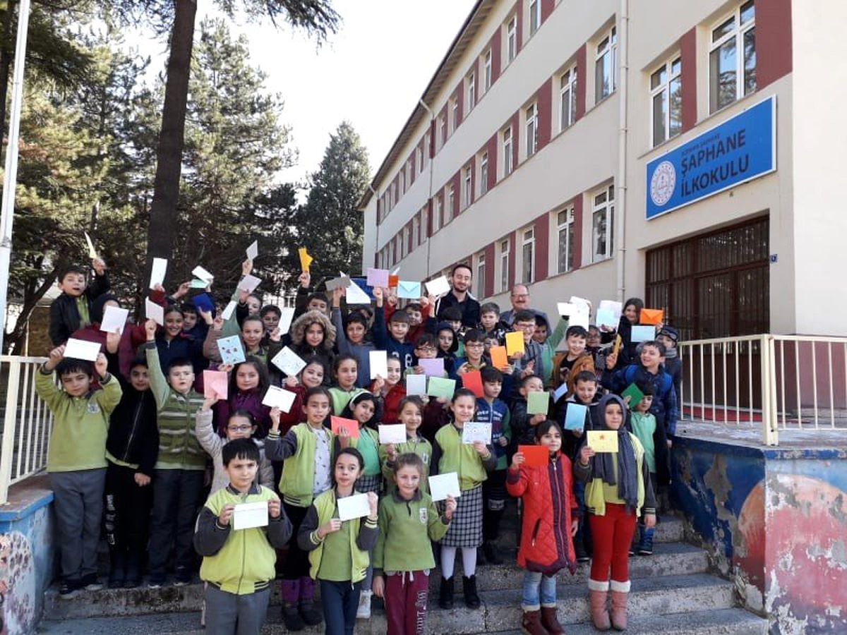 Van\'dan Kütahya\'nın Şaphane ilçesine mektup kardeşliği