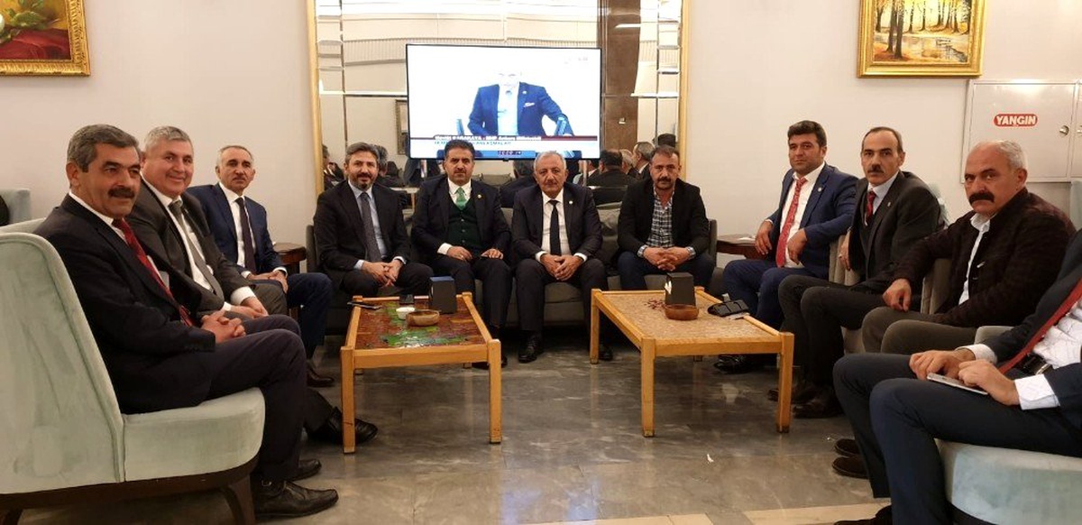 Ziraat odası başkanları milletvekilleriyle görüştü