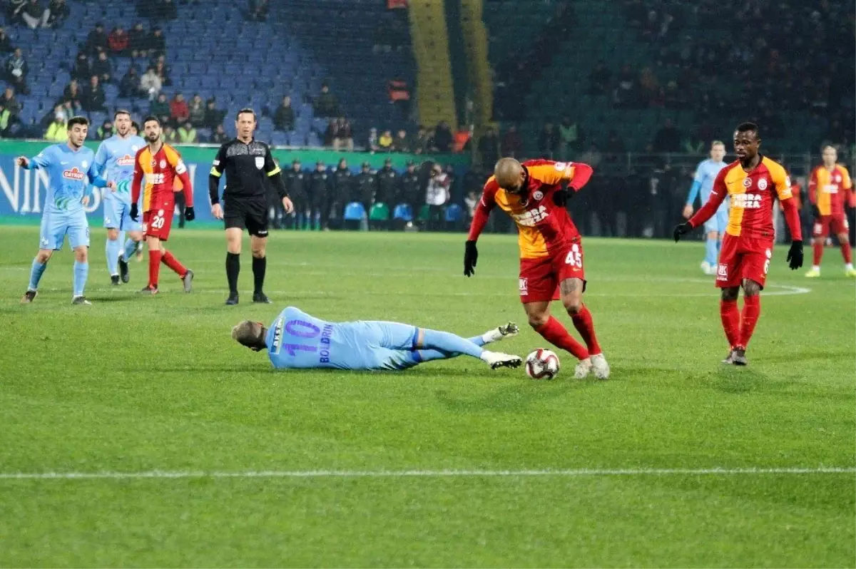 Ziraat Türkiye Kupası: Çaykur Rizespor: 1 - Galatasaray: 1 (İlk yarı)