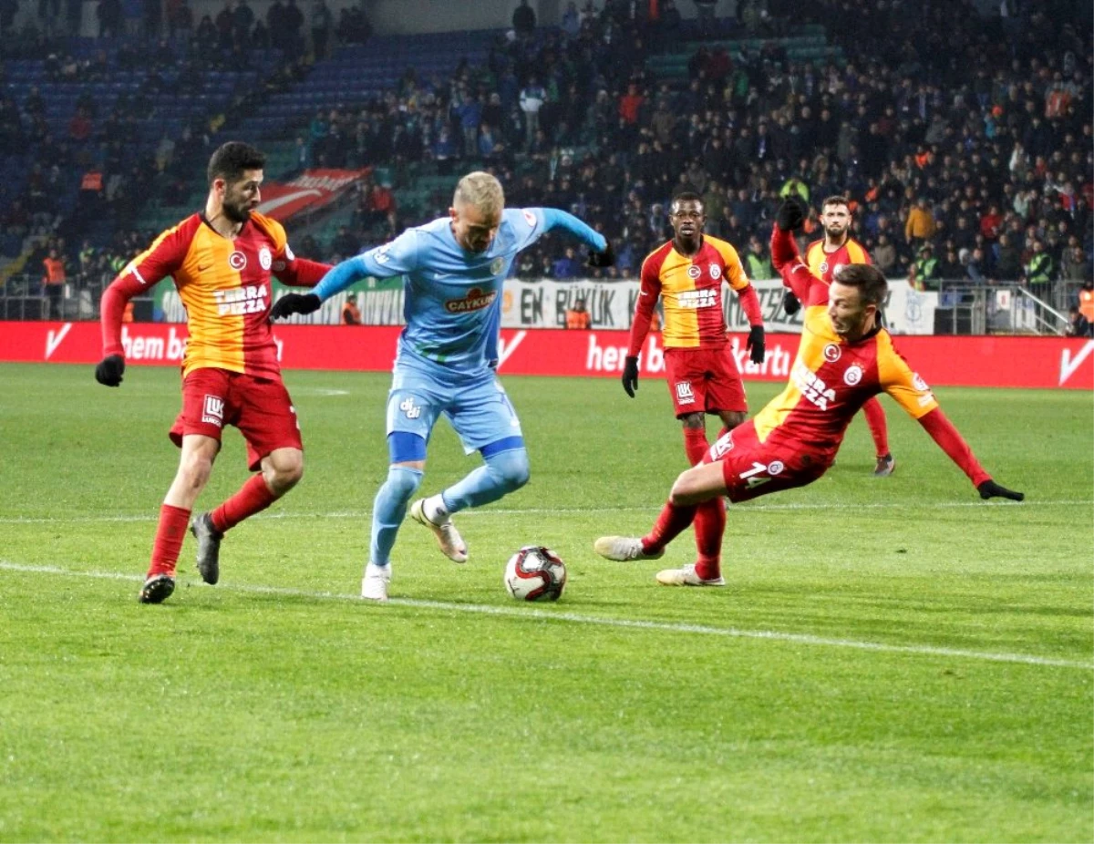 Ziraat Türkiye Kupası: Çaykur Rizespor: 1 - Galatasaray: 1 (Maç sonucu)