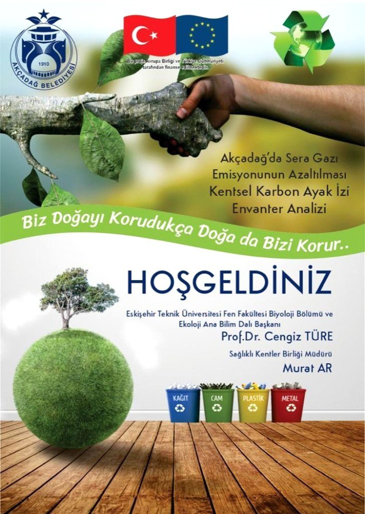 Akçadağ\'ın \'Karbon ayak izi\' çıkarıldı