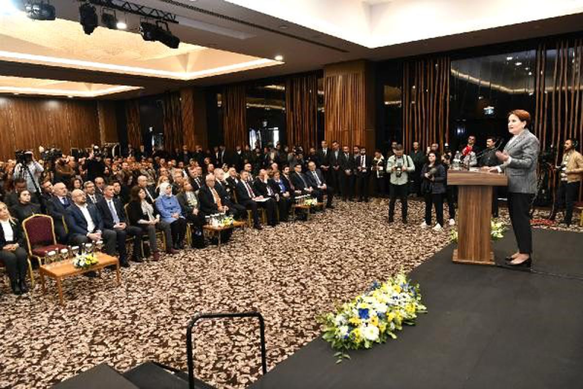 Akşener \'enerji\' paneline katıldı