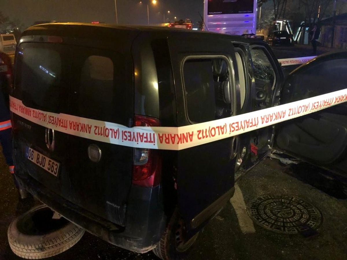 Başkent\'te kaza: 1 ağır yaralı