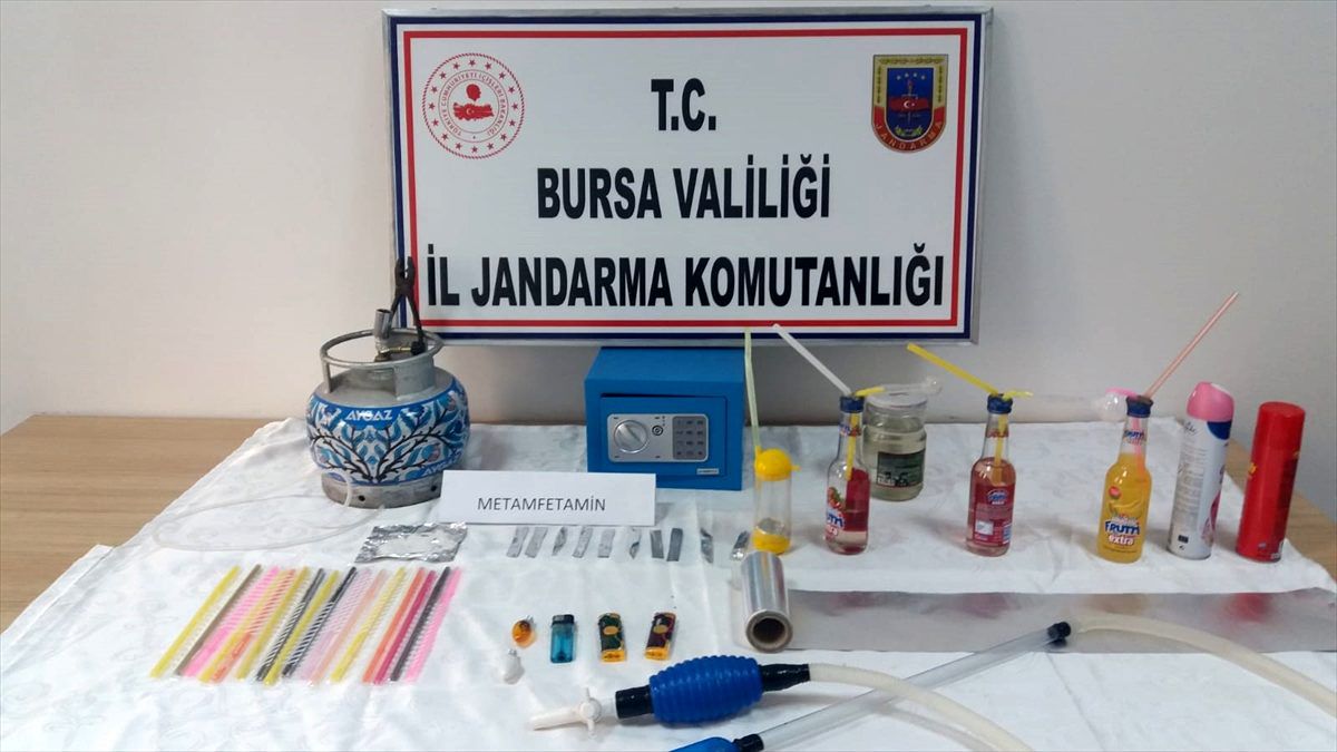 Bursa\'da düzenlenen uyuşturucu operasyonunda 2 şüpheli gözaltına alındı
