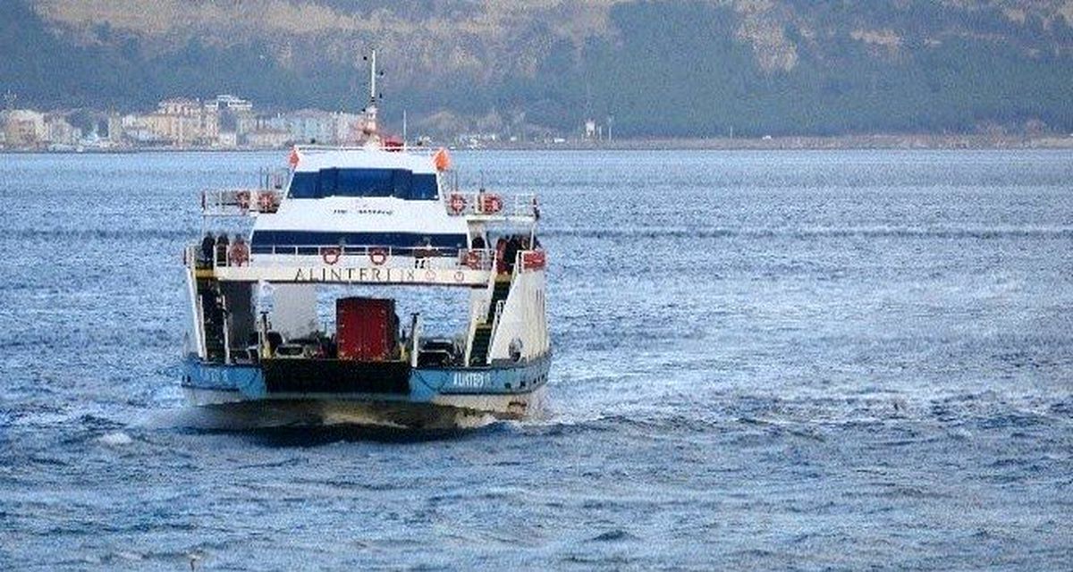 Çanakkale\'de bazı ada seferleri iptal edildi