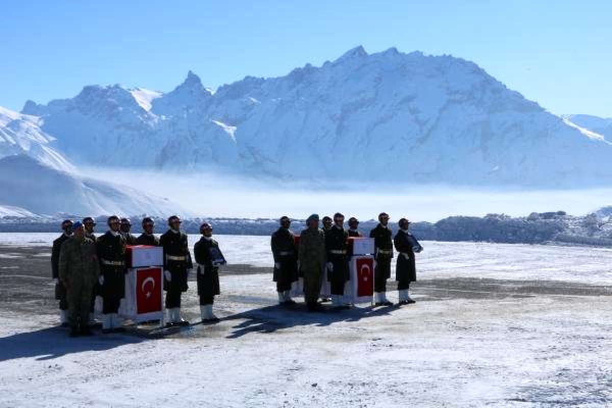 Çukurca şehitleri, törenle memleketlerine uğurlandı