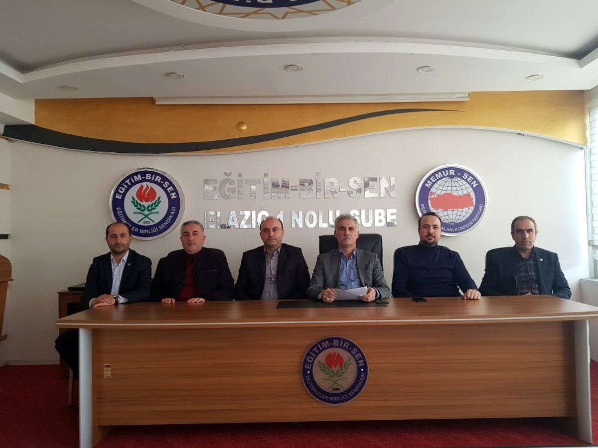 Elazığ\'da Eğitim Bir-Sen\'den yarı yılı değerlendirmesi