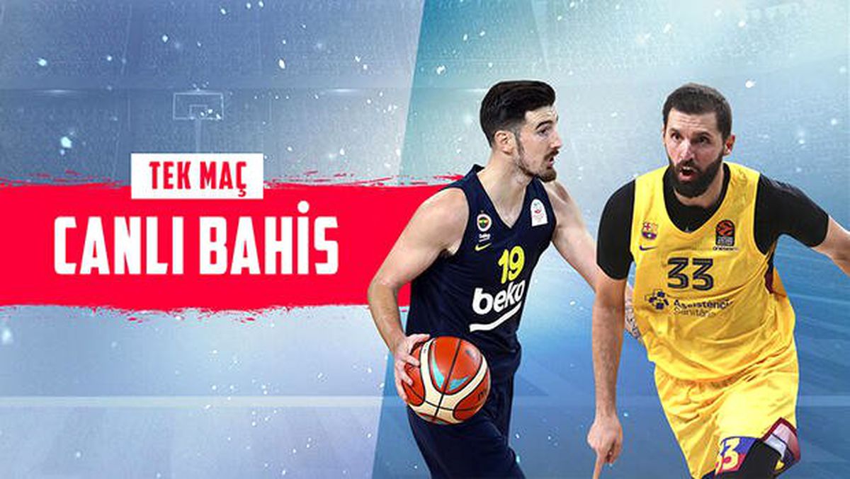 Fenerbahçe Beko\'nun Ataşehir\'de konuğu Barcelona! Galibiyetlerine iddaa\'da...