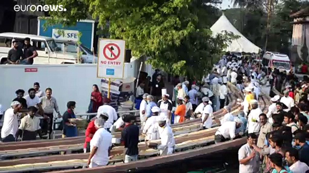 Hint ustalar 6,5 kilometre uzunluğunda pastayla Guinness yolunda