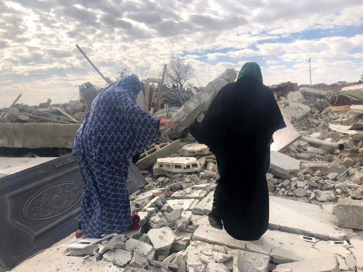İsrail güçleri Filistinli ailenin evini ikinci kez yıktı