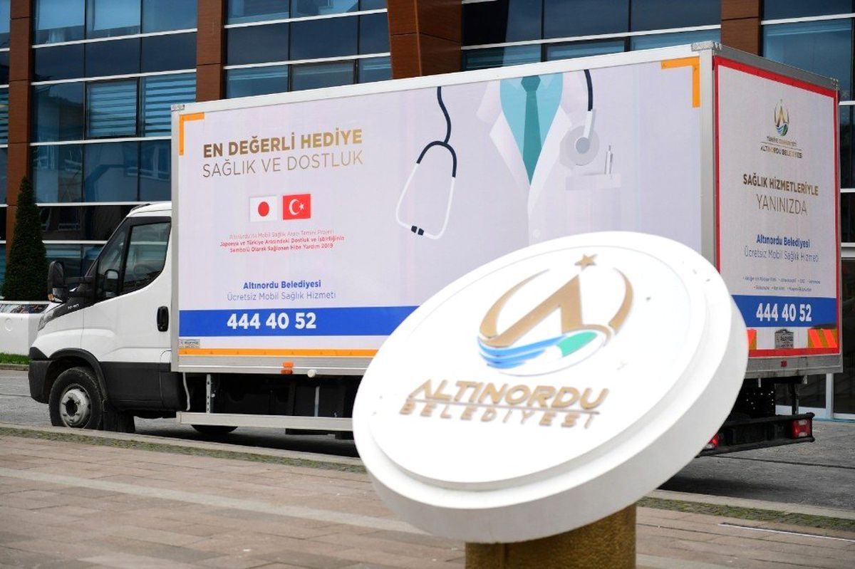 Ordu\'da mobil sağlık aracı