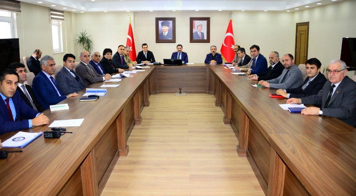 Vali Mustafa Masatlı başkanlığında Uyuşturucu ve Bağımlılıkla Mücadele Değerlendirme toplantısı...