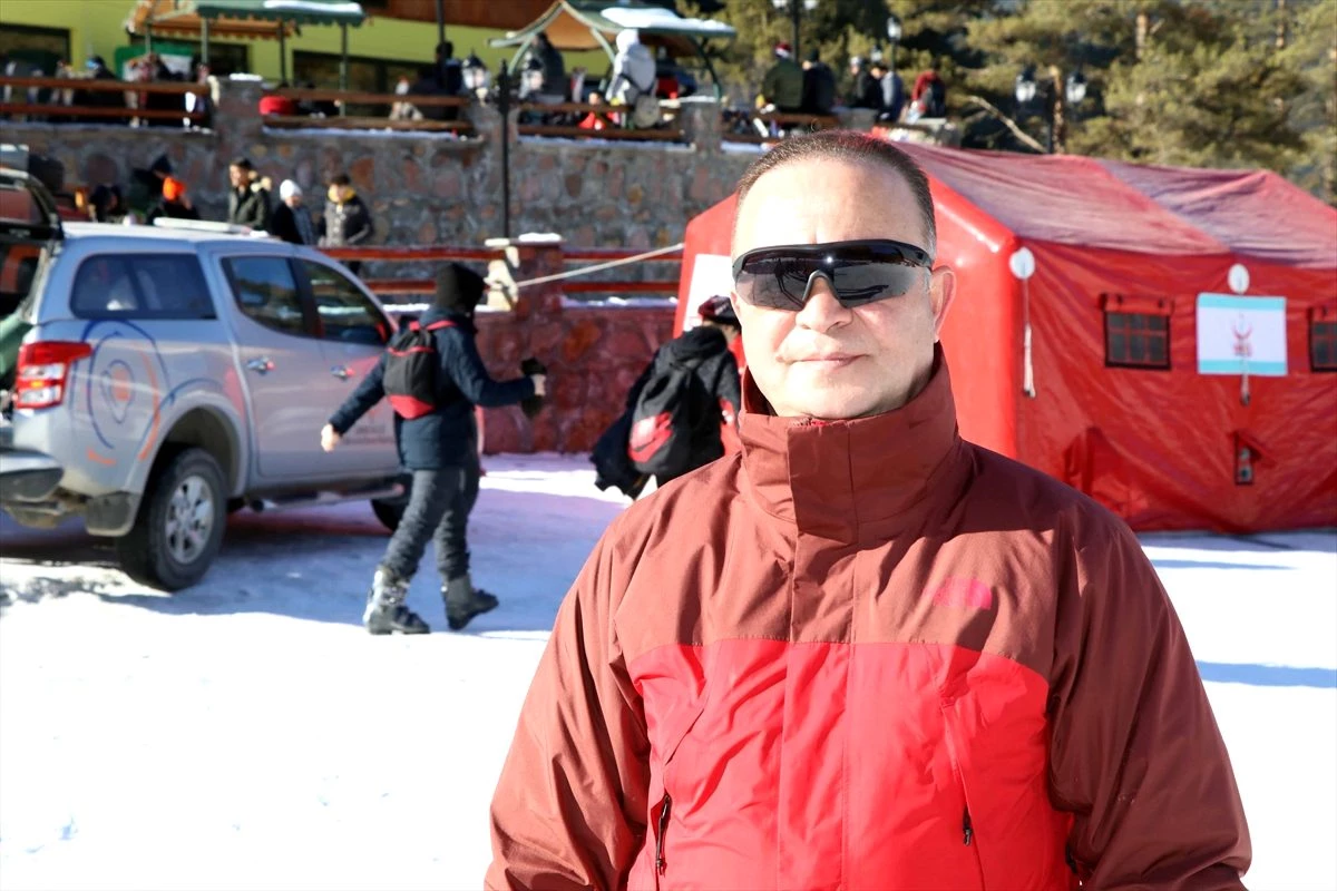 Yıldıztepe Kayak Merkezi\'nde "kış kurtarma" tatbikatı
