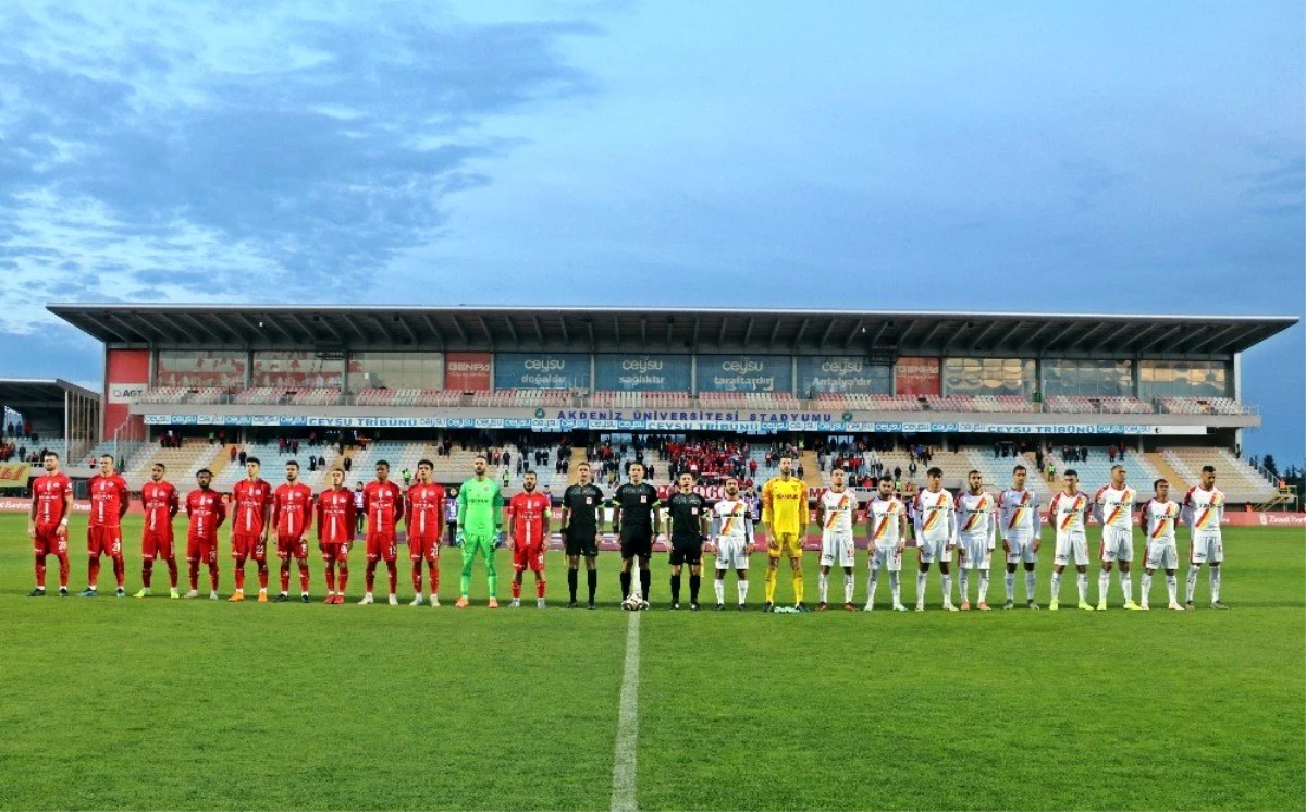 Ziraat Türkiye Kupası: Antalyaspor: 2 - Göztepe: 2 (İlk yarı)