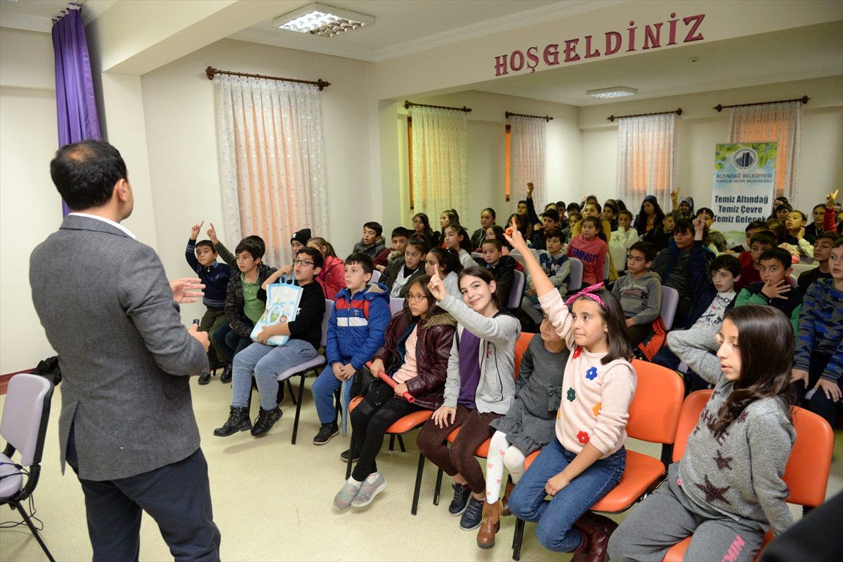 Altındağ Belediyesi çocuklara çevre bilinci eğitimi verdi