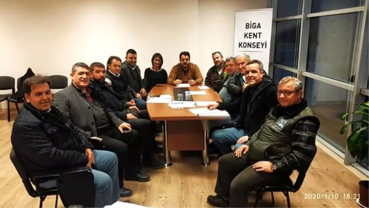 Biga Kent Konseyi 2020\'ye hızlı başladı