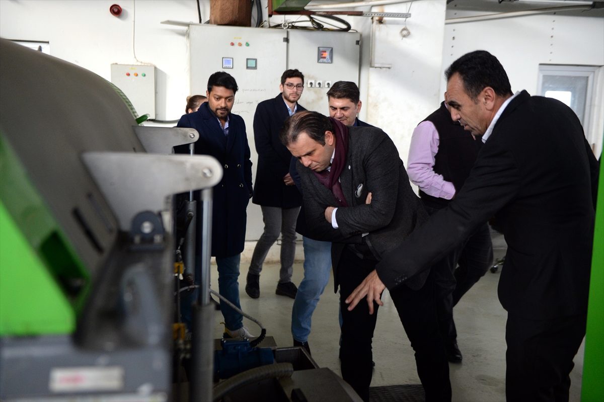 BM heyeti, Kilis Organik Zeytin Üreticileri Birliğini ziyaret etti