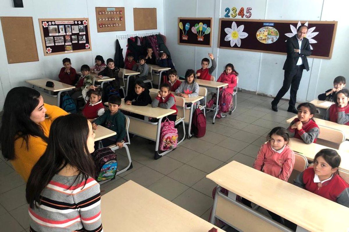 Çankayalı gençlerden çocuklara çevre bilinci