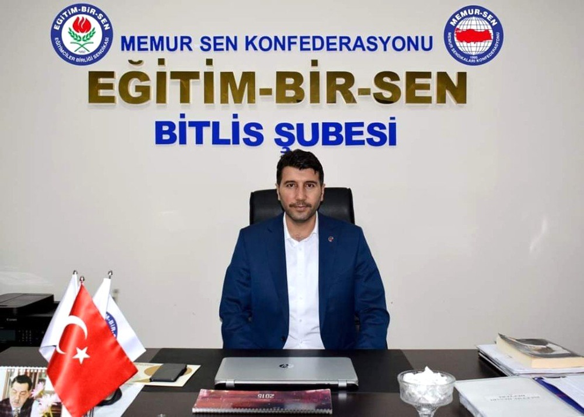 Eğitim Bir-Sen Bitlis Şube Başkanı Cabir Durak: "Köklü sorunlara gerçekçi çözümler gerekiyor"