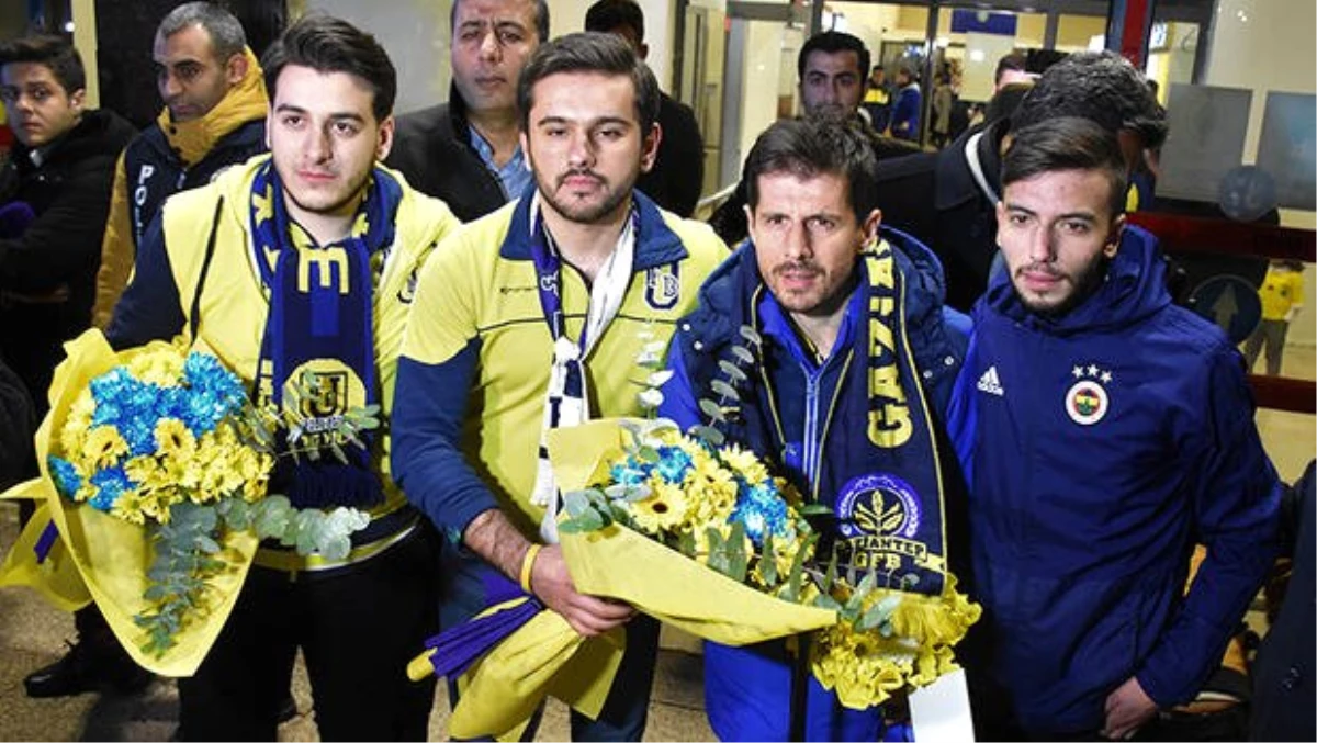 Fenerbahçe kafilesi Gaziantep\'te!