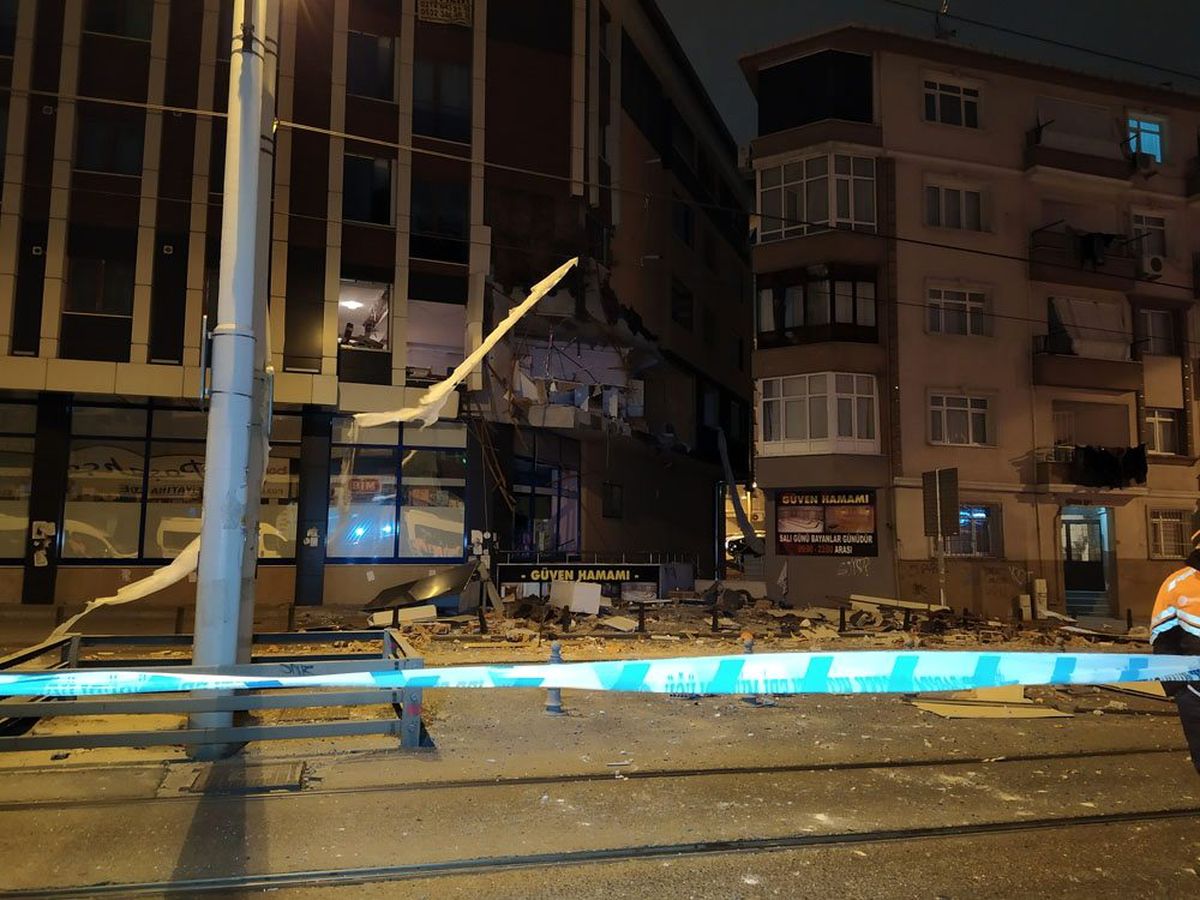 Güngören\'deki doğalgaz patlamasında enkaz kaldırıldı