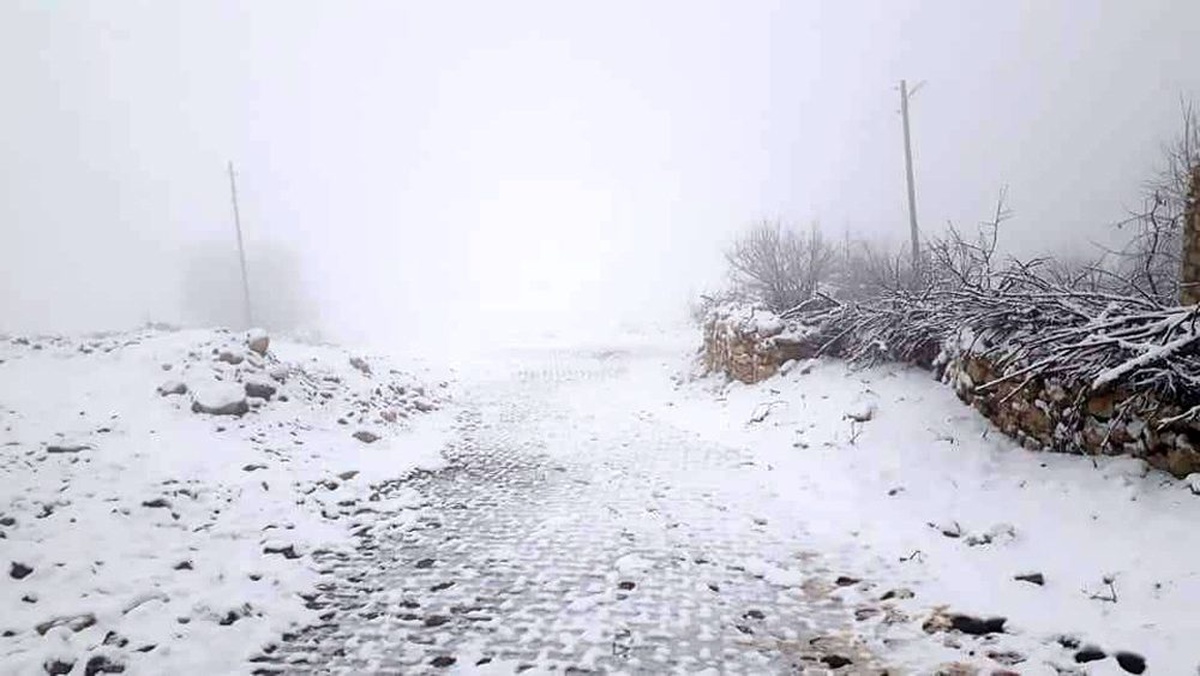 Kar Mazıdağı\'nı beyaza bürüdü