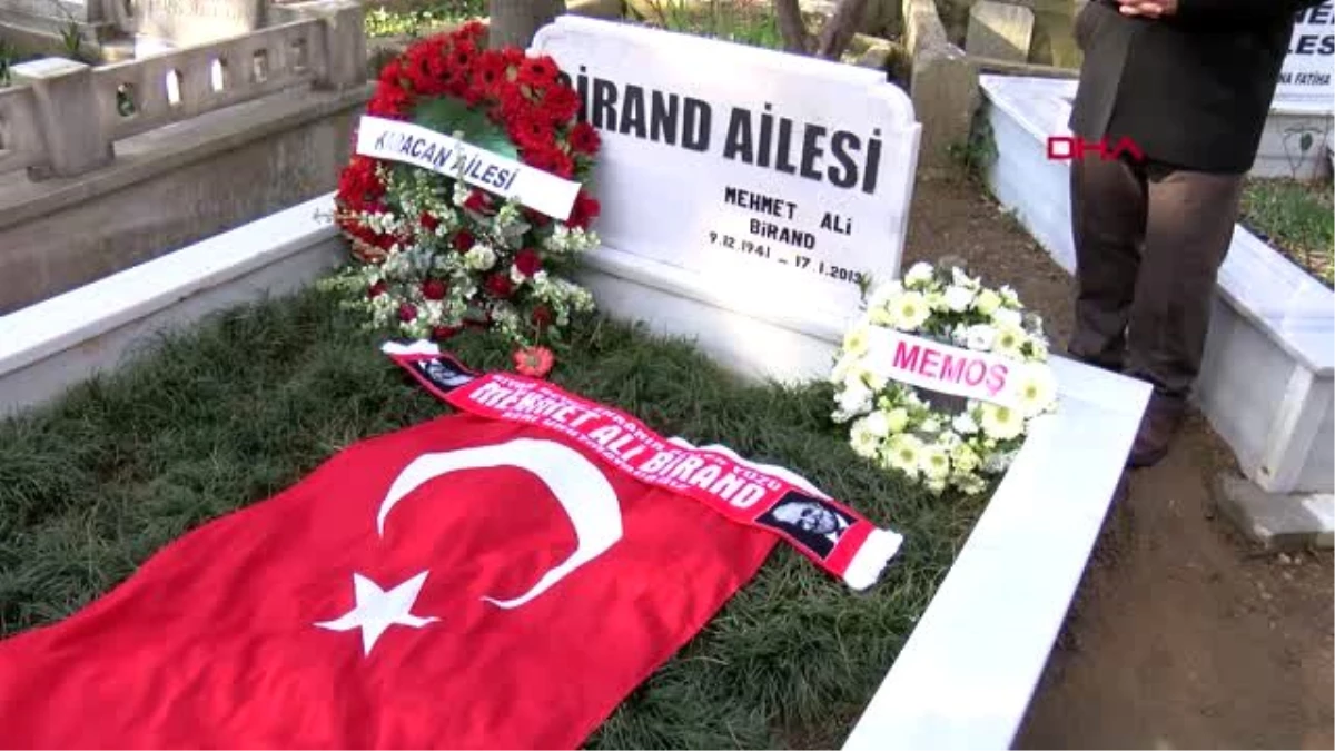 Mehmet ali birand mezarı başında anıldı
