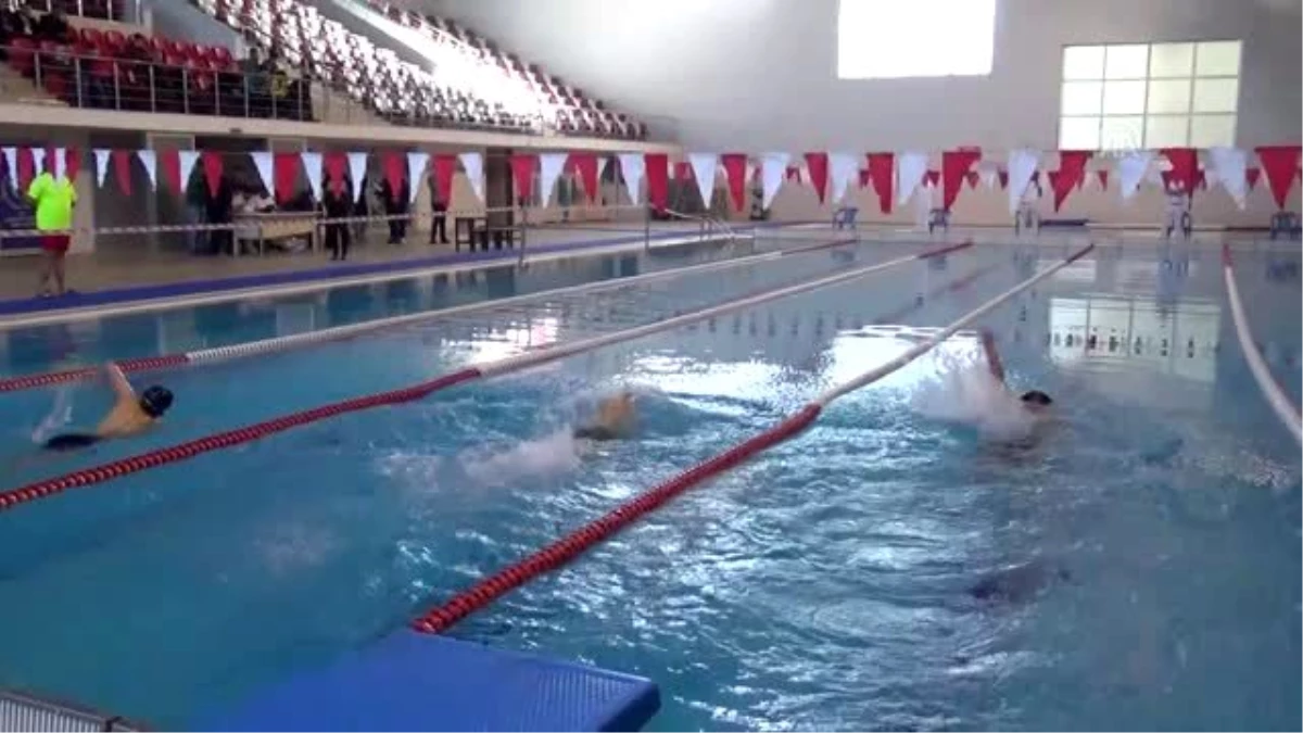 Okullar arası yüzme şampiyonası düzenlendi