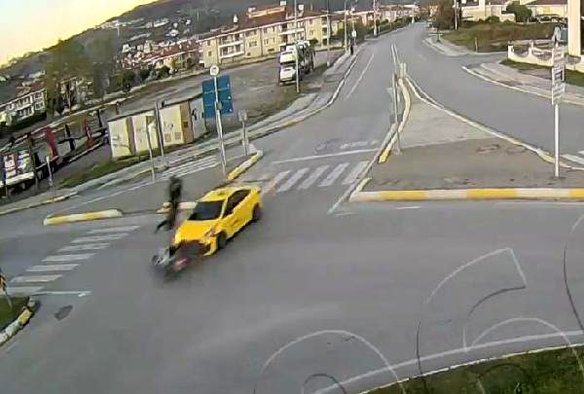 Sakarya\'daki kazalar kameralara yansıdı