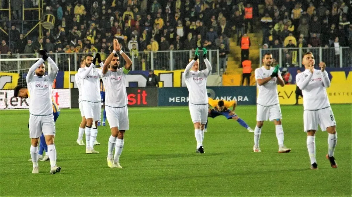 Süper Lig: MKE Ankaragücü: 0 - İttifak Holding Konyaspor: 1 (Maç sonucu)