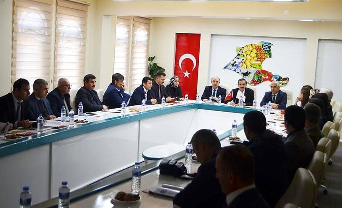 Tarım istişare toplantısı düzenlendi